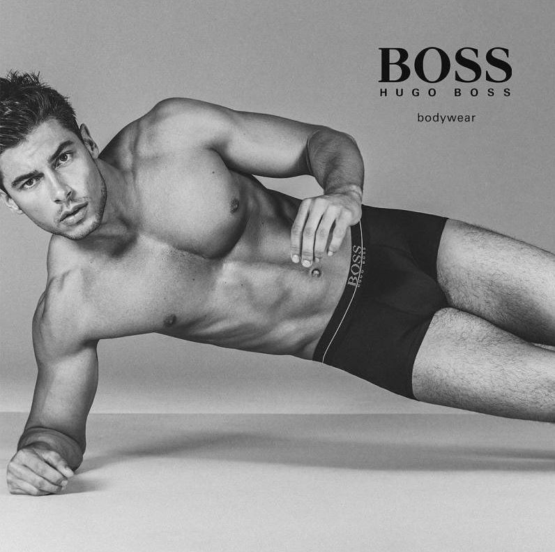 Andrea Denver for BOSS by Hugo Boss Underwear Campaign