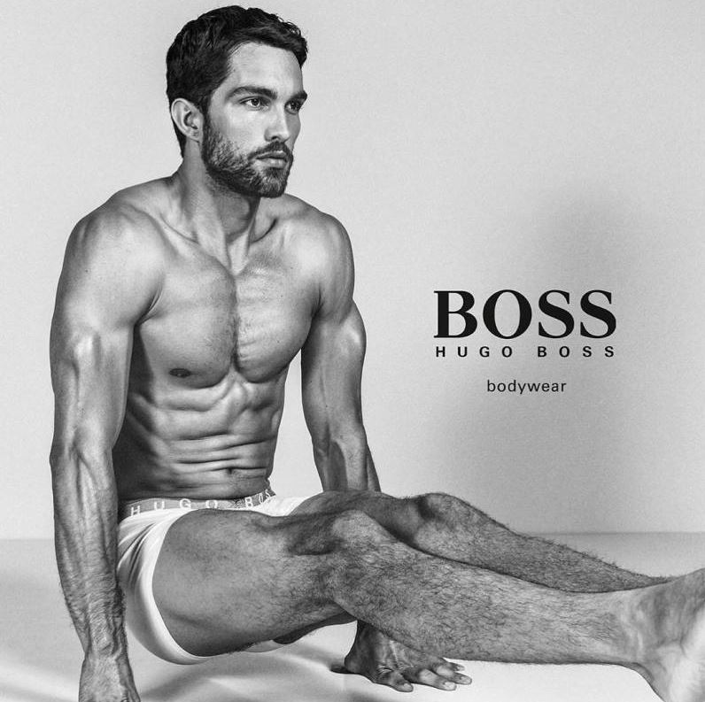 Tobias Sorensen for BOSS by Hugo Boss Mens Underwear Campaign.