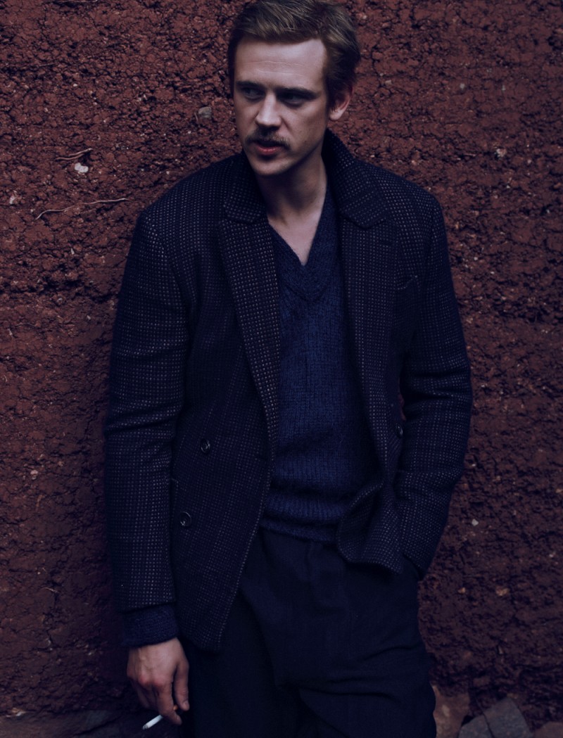 Boyd Holbrook styled by Allan Kennedy for Man of the World.