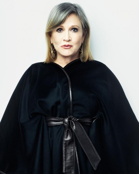 Carrie Fisher Time 2015 Photo Shoot Star Wars