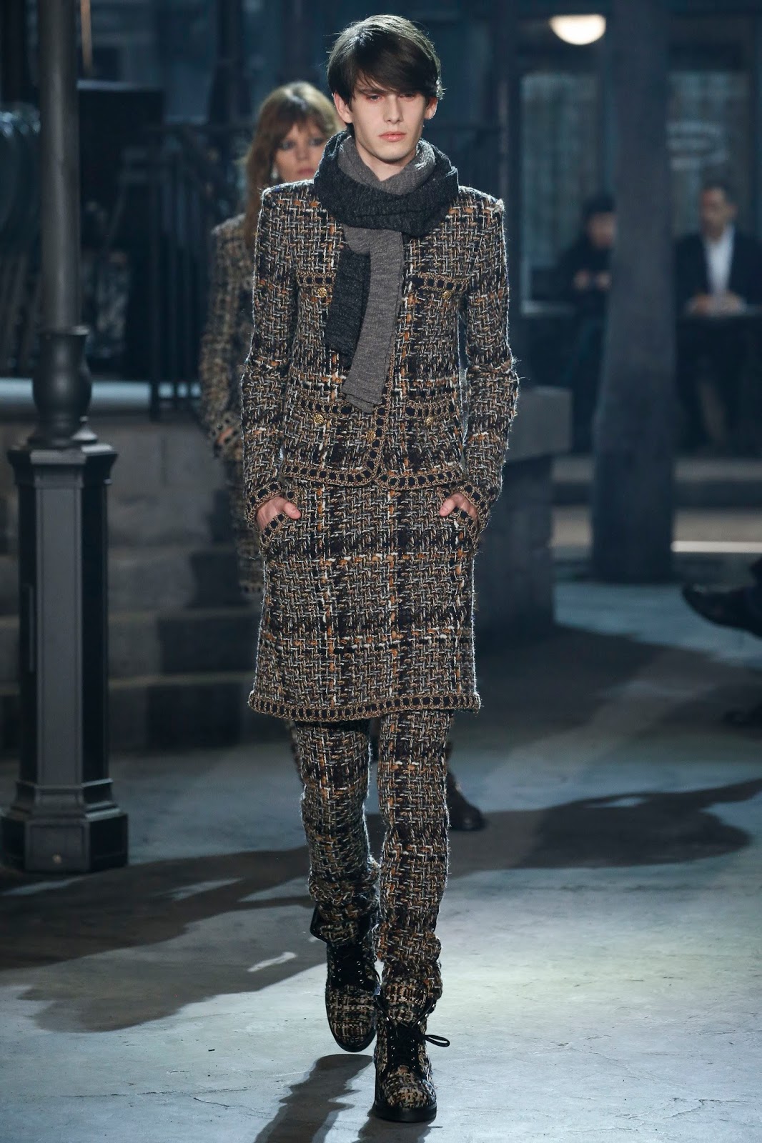 Chanel Menswear Collection Fashion Show Details Repined by