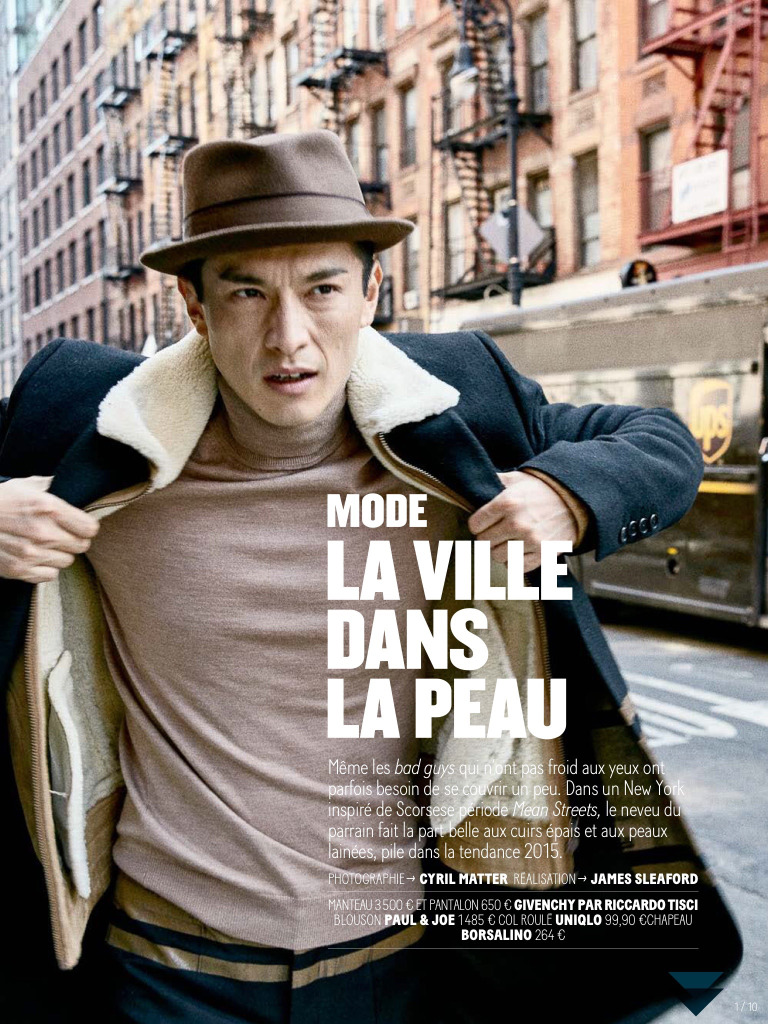 Daisuke Ueda photographed for GQ France.