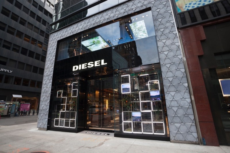 Diesel's new Madison Avenue New York store.