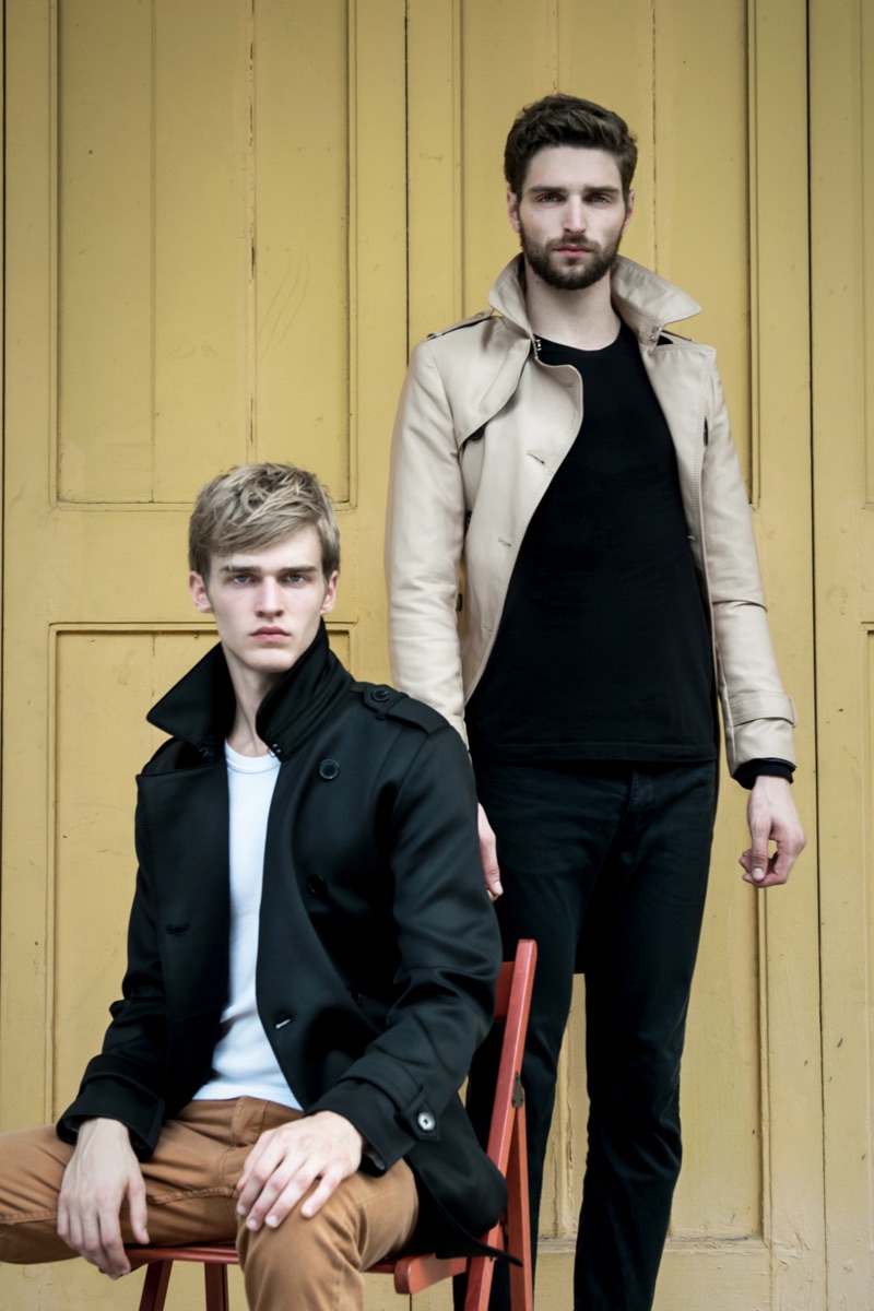 Caleb Byrum and Justin Hilton photographed by Jeremy Holden » Double Trouble: Caleb Byrum + Justin Hilton in Zara by Jeremy Holden Caleb Byrum and Justin Hilton photographed by Jeremy Holden
