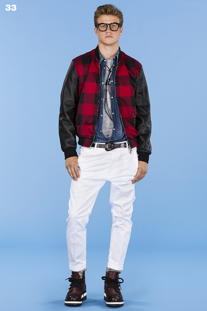 » Dsquared2 Channels Surfer & Skater Style Dsquared2 2016 Men Pre Spring Collection 006