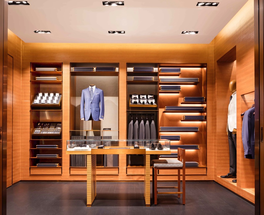 Ermenegildo Zegna Opens New York Store at Brookfield Place