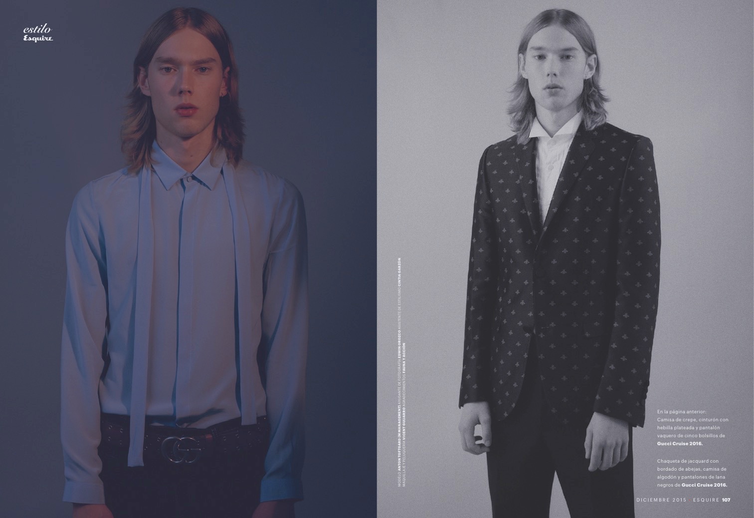 Esquire Spain Eases Into Spring with Gucci Cruise 2016