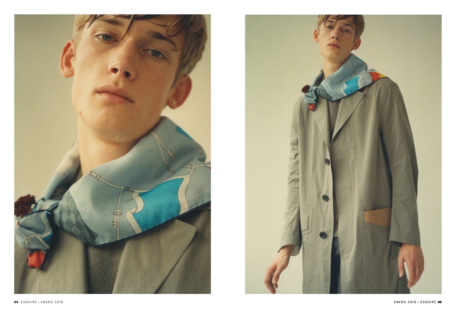 Between the Flowers: Esquire Spain Spotlights 2016 Fashions from Louis Vuitton