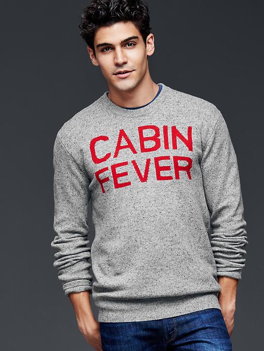 gap snowflake sweater