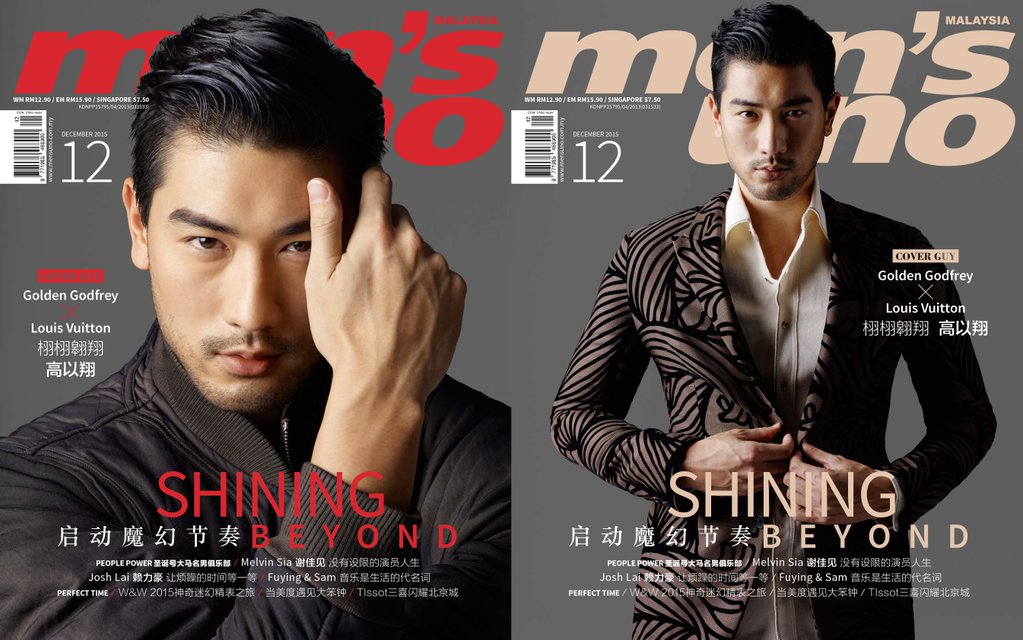 Godfrey Gao Dons Louis Vuitton for Men’s Uno Malaysia