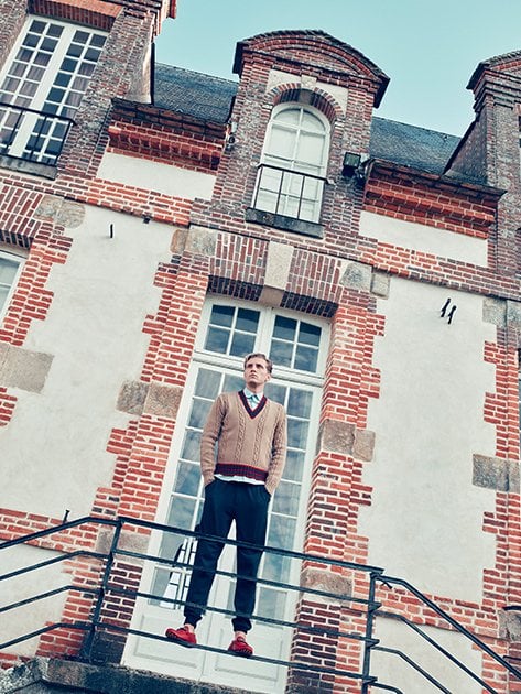Gucci Menswear 2015 Mr Porter Shoot Nathan Mitchell