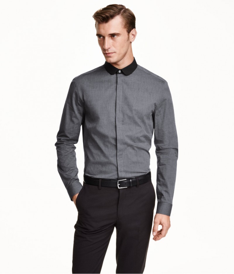 H&M Slim-Fit Dress Shirt