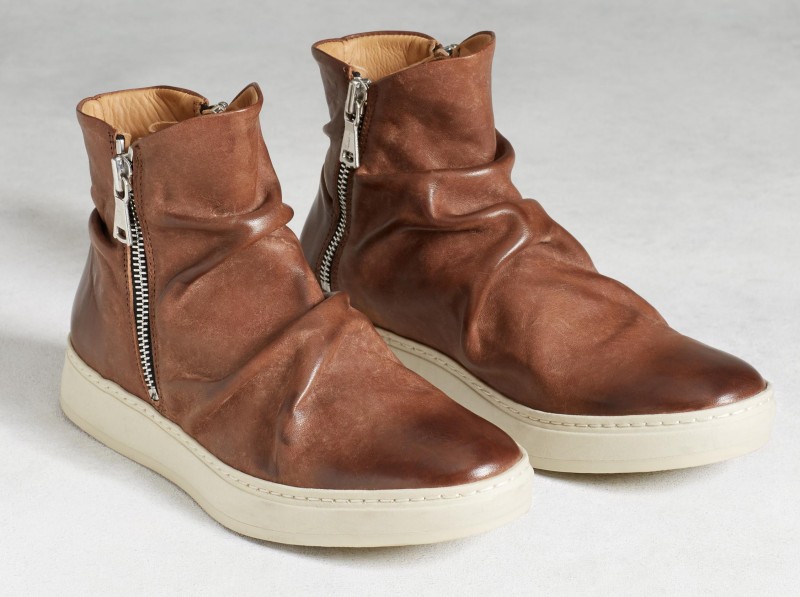 John Varvatos Resort 2016 315 Mac Double Zip Sneaker