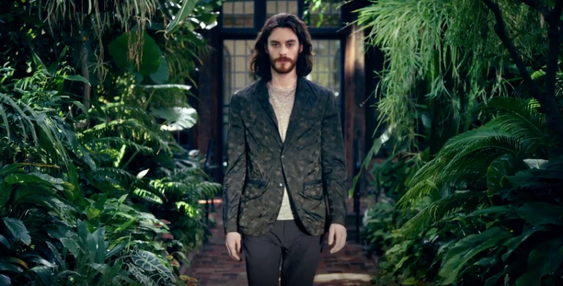 Model Jonas Kesseler for John Varvatos Resort 2016