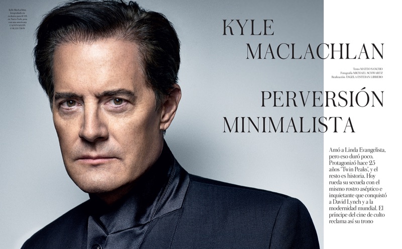 Kyle MacLachlan photographed for Icon El País.