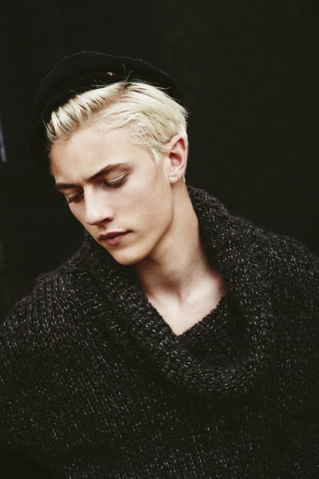 Lucky Blue Smith Poses for Interview, Talks Lucky Charms