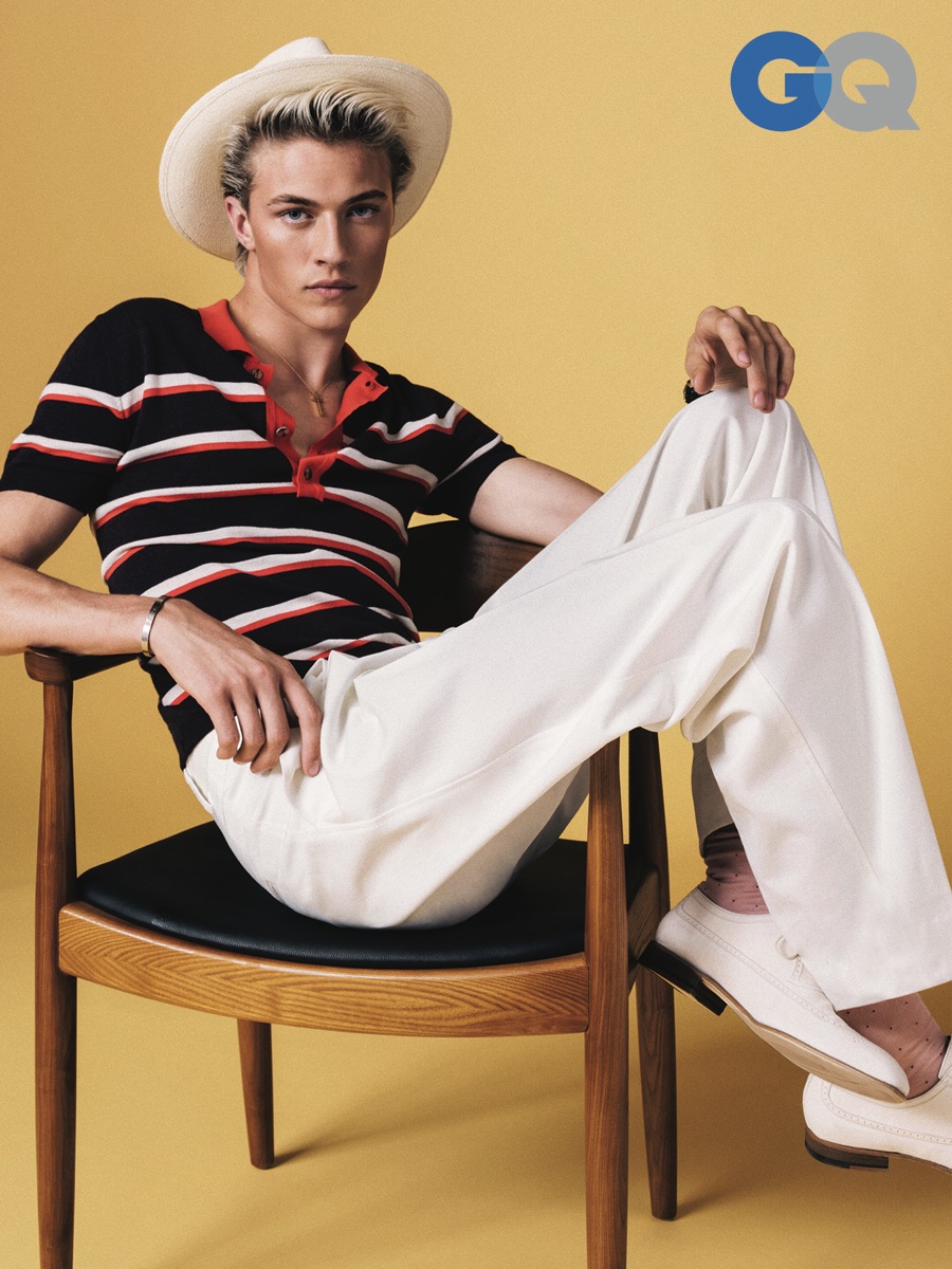 Lucky Blue Smith Appears in GQ, Dishes on Being a Flirt