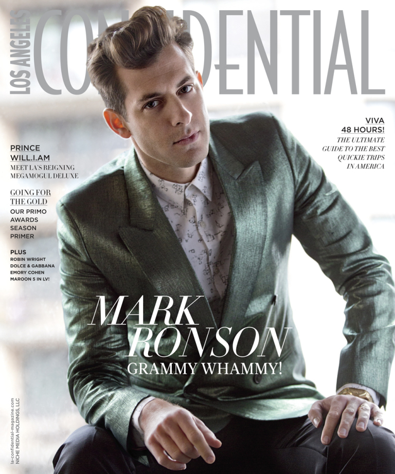 Mark Ronson Covers Los Angeles Confidential, Talks 'Uptown Funk'