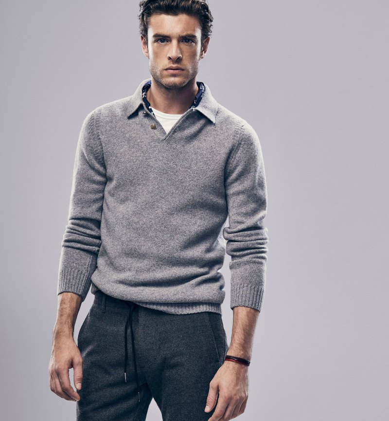 Massimo Dutti Apres Ski 2015 Mens Collection 005