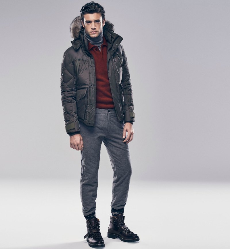 Massimo Dutti Apres Ski 2015 Mens Collection 008