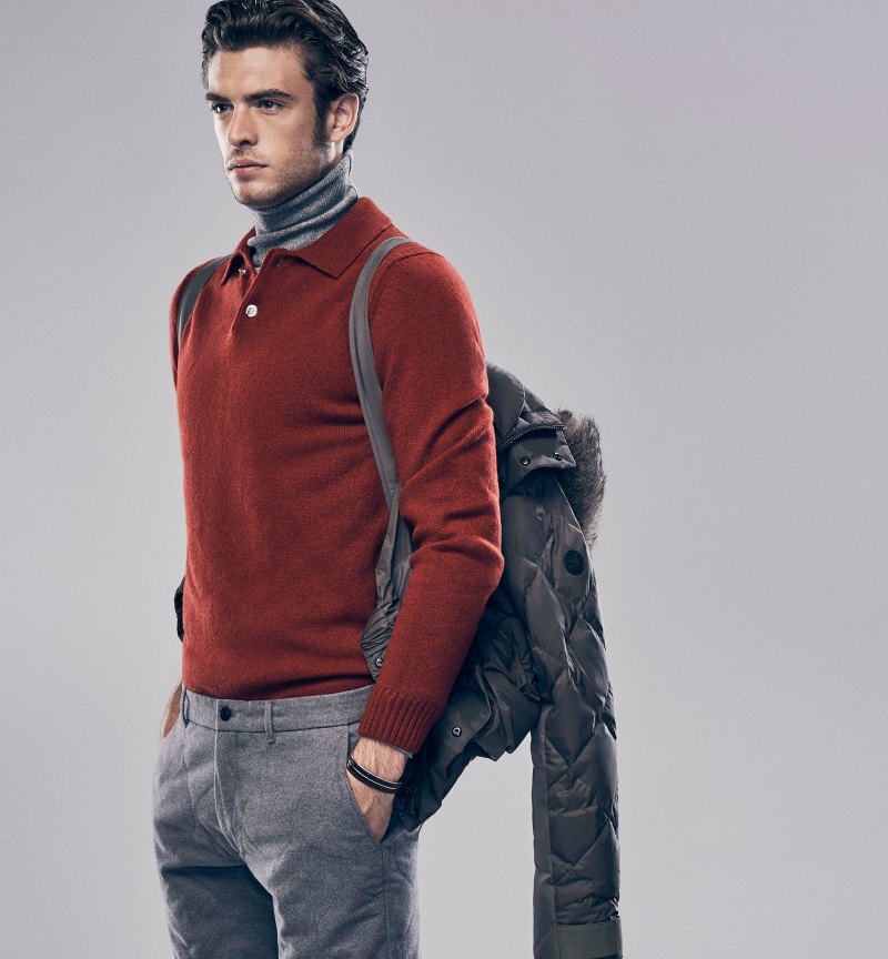 Massimo Dutti Apres Ski 2015 Mens Collection 010