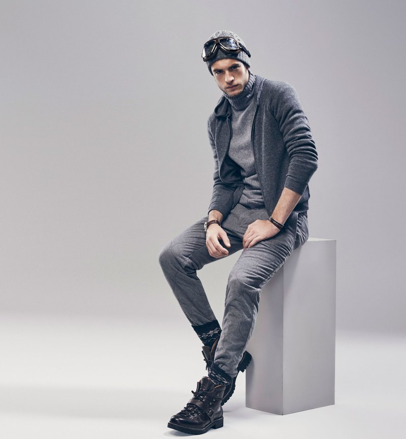 Massimo Dutti Apres Ski 2015 Mens Collection 016