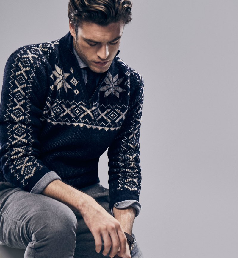 Massimo Dutti Apres Ski 2015 Mens Collection 023