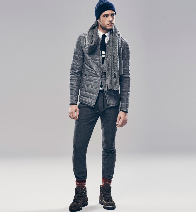 Massimo Dutti Apres Ski 2015 Mens Collection 024