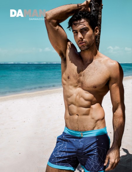 Mitchell Wick 2015 Swimwear Shoot Da Man 006