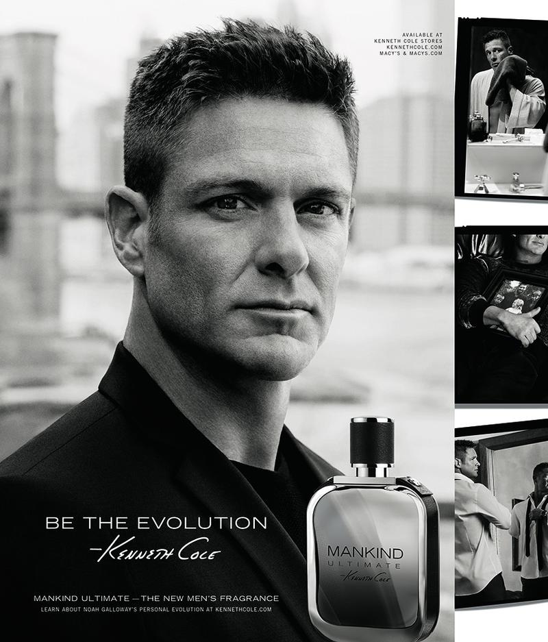 Noah Galloway fronts Kenneth Cole's Mankind Ultimate fragrance campaign.