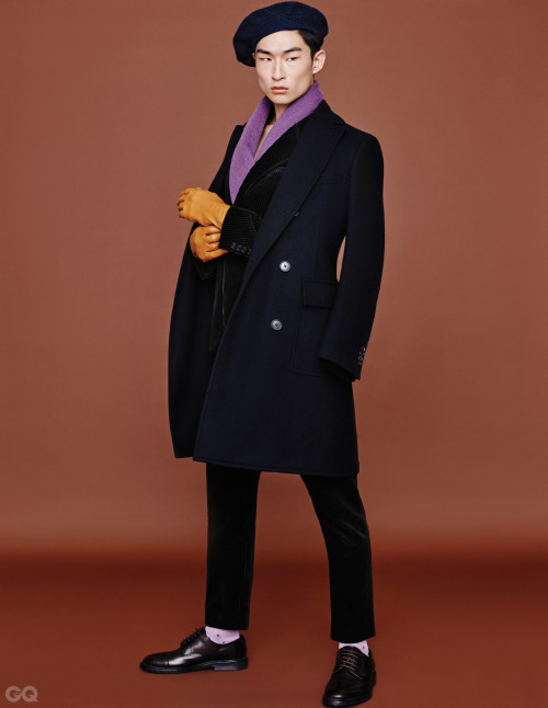 GQ Korea: Sang Woo Kim Shines with Fashion-Forward Appeal