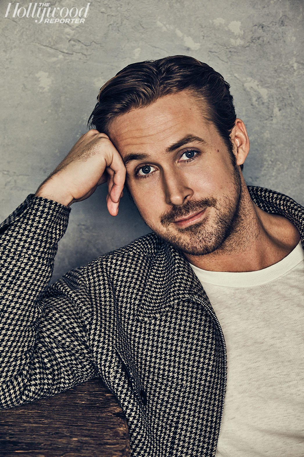 Ryan Gosling photographed for The Hollywood Reporter.