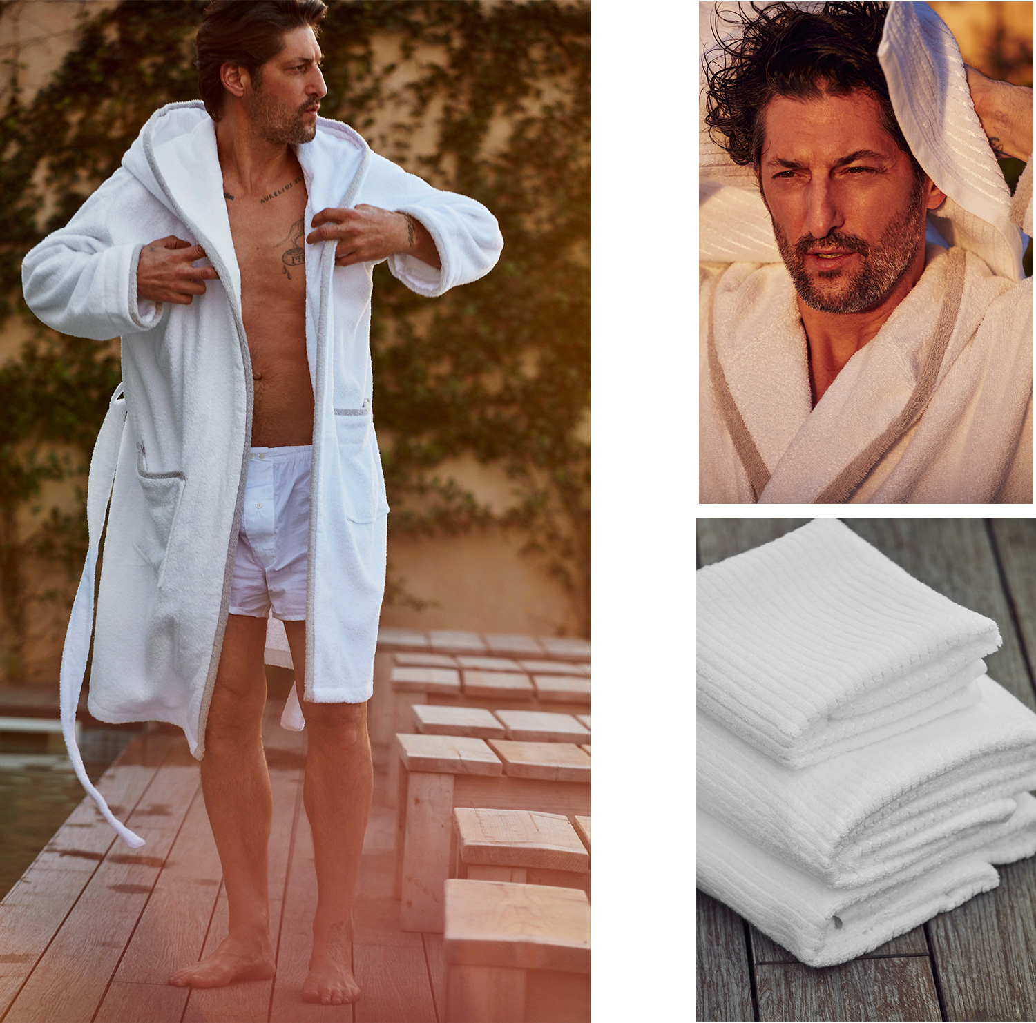 Tony Ward Stars in Zara Home Hotel Collection Outing