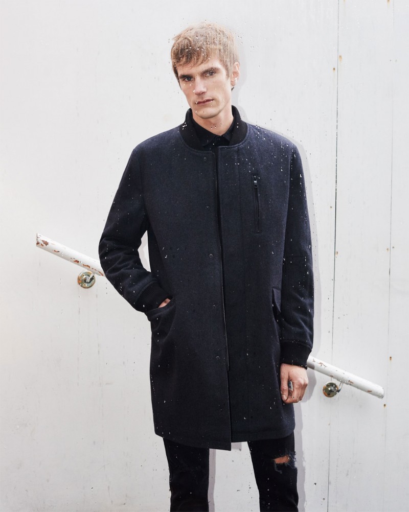 zara long coats mens