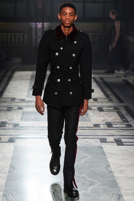 2016 Fall Winter Fashion Trend London Collections Men Military Trend Alexander McQueen