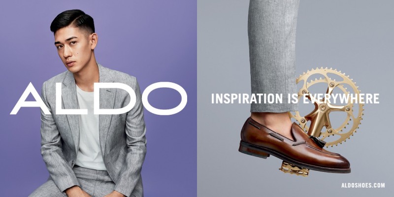 ALDO spring-summer 2016 campaign featuring Keisuke Asano.