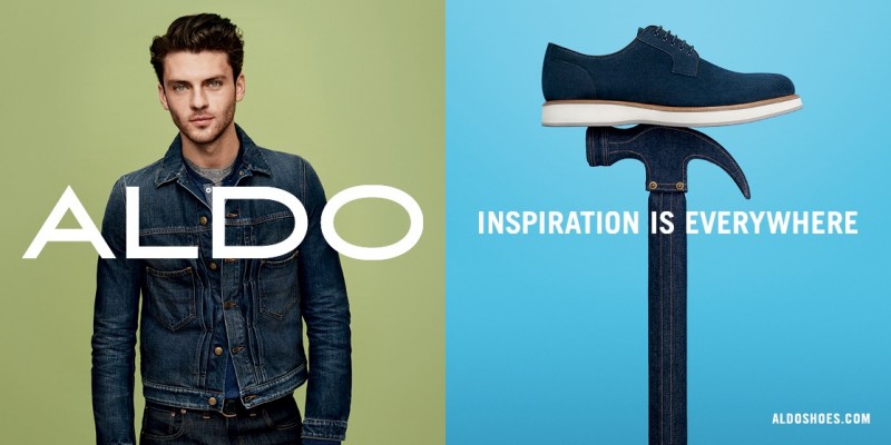 ALDO spring-summer 2016 campaign featuring Silviu Tolu.