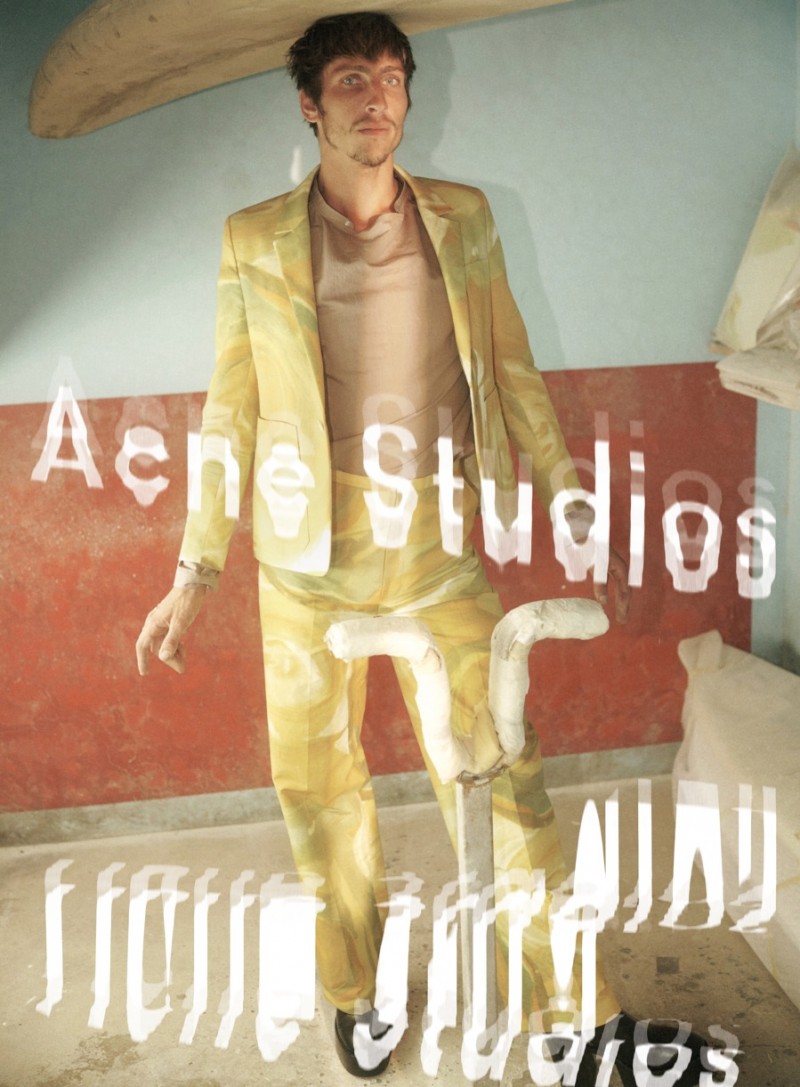 Acne-Studios-2016-Spring-Summer-Mens-Campaign-Robin-Kegel-004 » Robin Kegel Fronts Acne Studio's Quirky Spring Campaign Acne-Studios-2016-Spring-Summer-Mens-Campaign-Robin-Kegel-004
