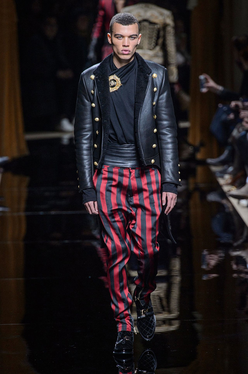 Balmain Fall 2016 Menswear Collection