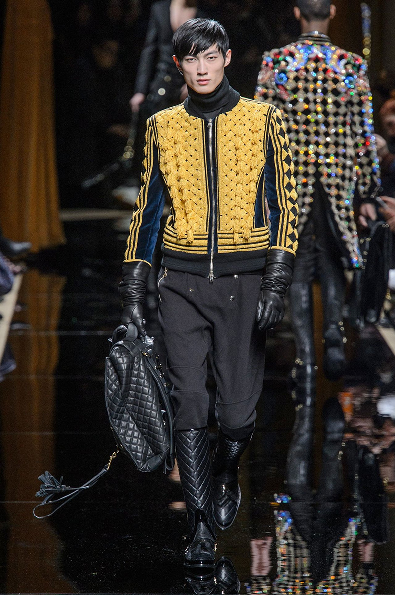 Balmain Channels French Aristocratic Style for Fall Collection
