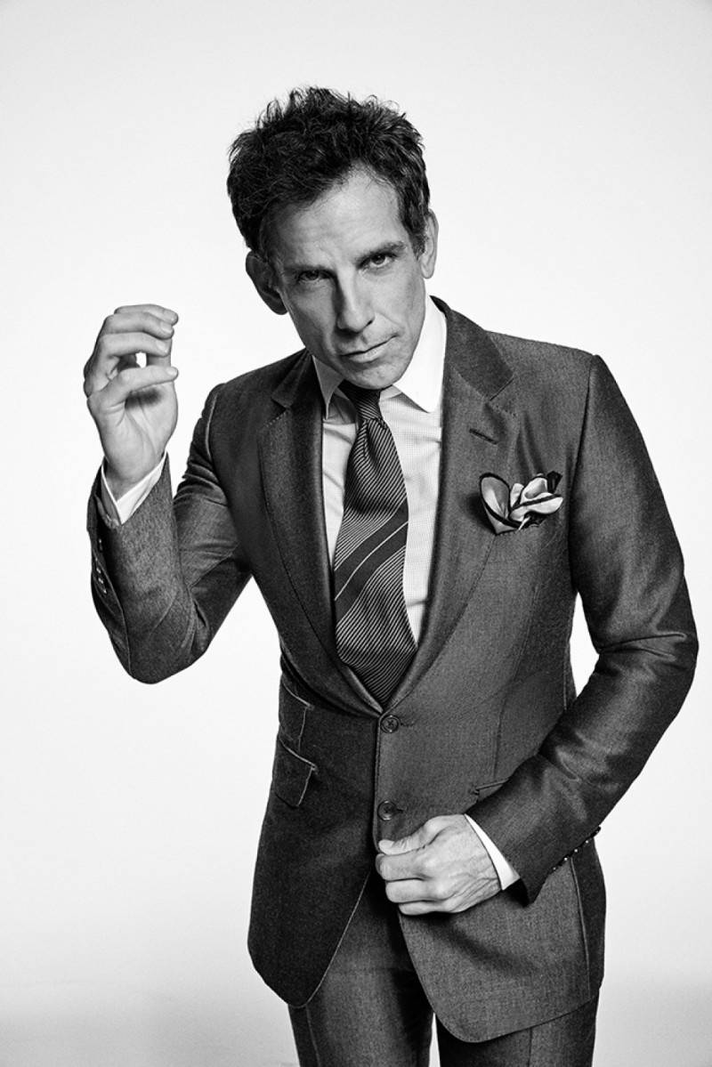 Ben Stiller photographed by Francesco Carrozzini for L'Uomo Vogue.