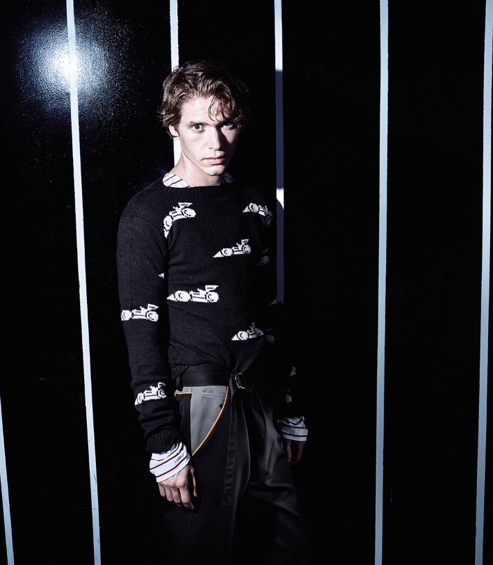 Billy Howle fronts Prada's spring-summer 2016 menswear campaign.