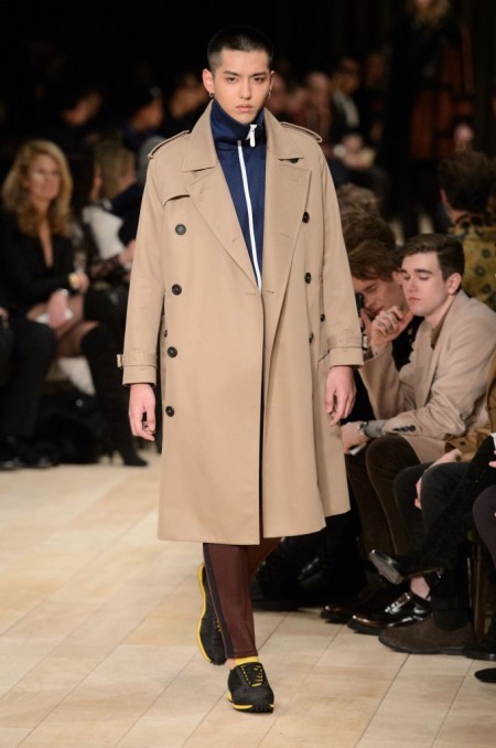 Burberry Puts Tracksuit at Center of Military Inspired Fall