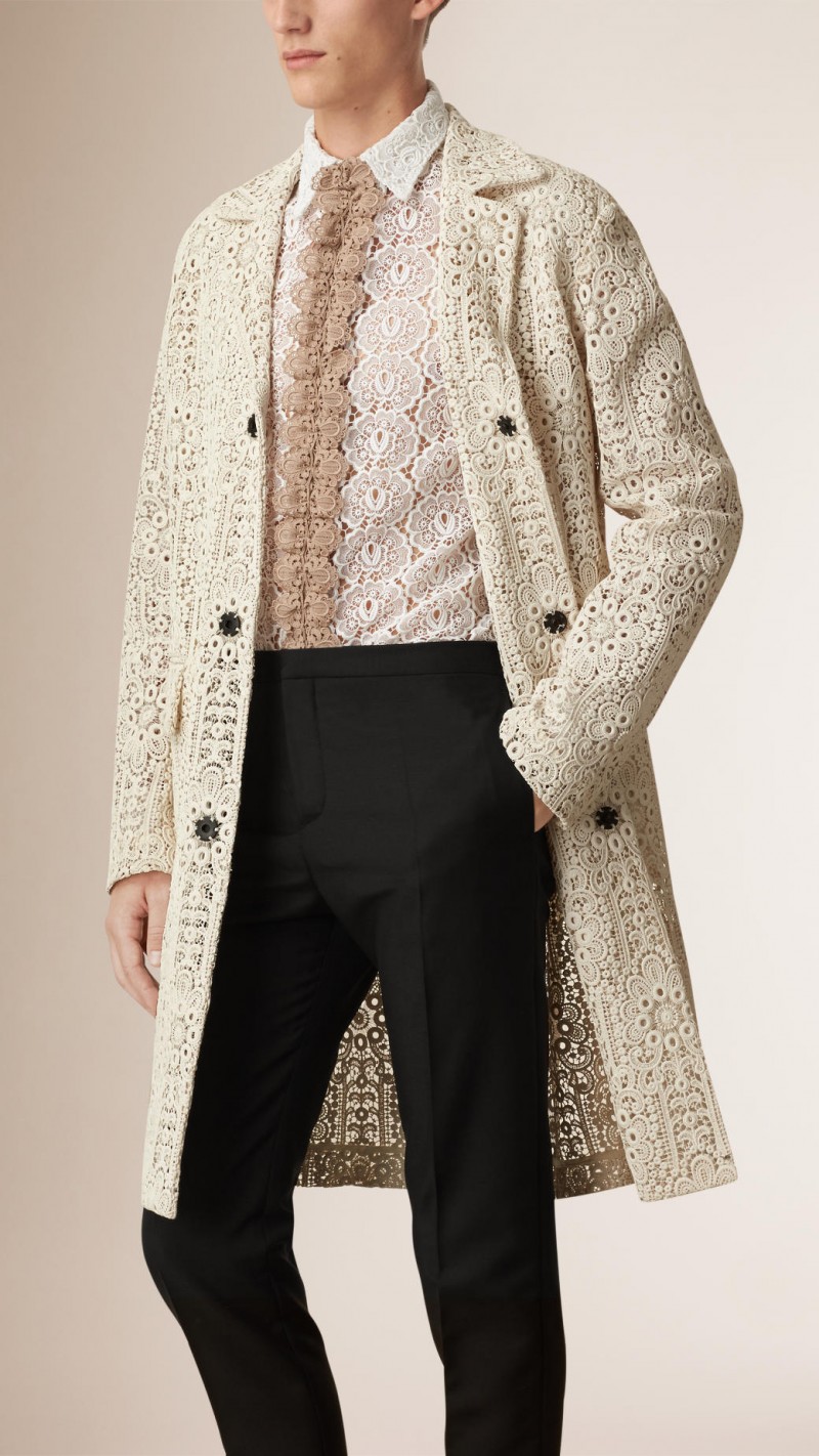 Burberry Italian Lace Coat