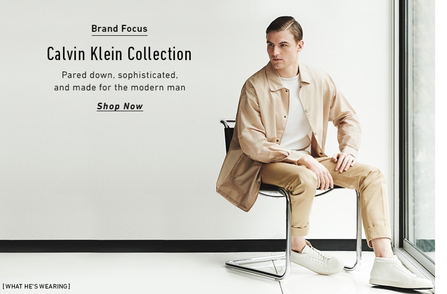 Calvin Klein Collection’s Italo Zucchelli Talks Menswear with East Dane