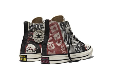 Converse Chuck Taylor All Star Sex Pistols Multi High Top Back detail