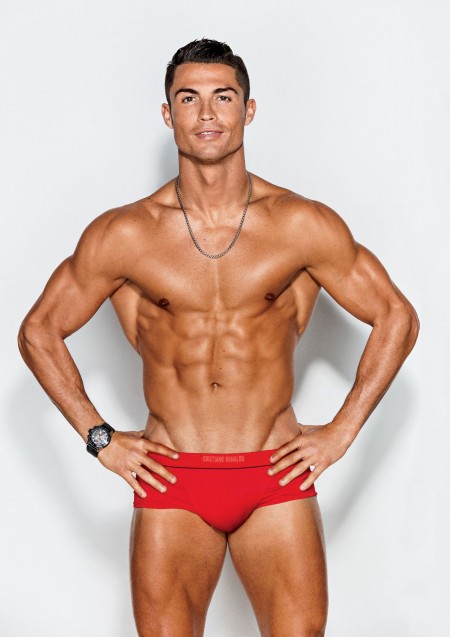 Cristiano Ronaldo Shirtless 2016 GQ Photo Shoot