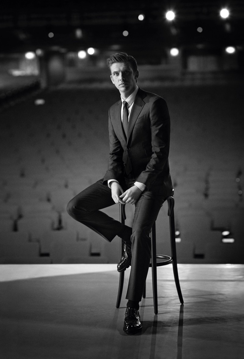 Dan Stevens for Giorgio Armani 2016 Made to Measure Campaign