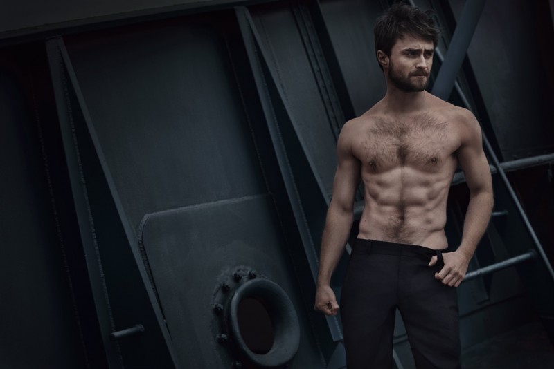 Daniel Radcliffe photographed by Charlie Gray for Vanity Fair Italia.