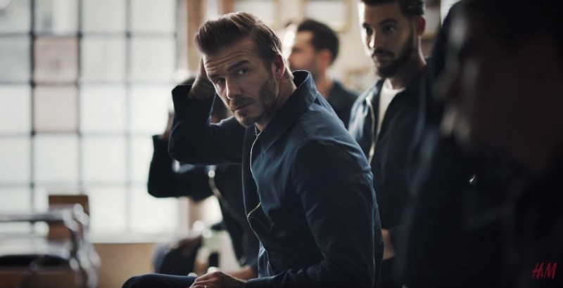 David Beckham stars in a new video for H&M, promoting his selection of Modern Essentials for the brand.